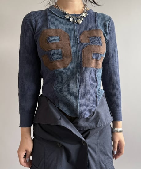 【RE;CIRCLE】 RE Thermal Game Shirt  /261019-009
