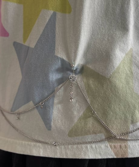 【USED】 COLLINA STRADA Star Design T-Shirt / 260815-020