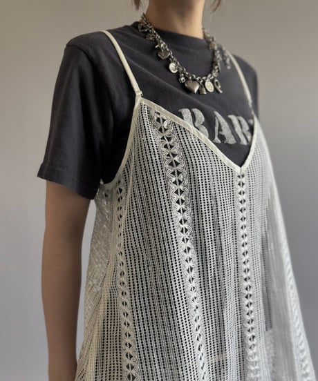 【RE;CIRCLE】  RE Lace Camisole One-Piece Middle / 260810-034