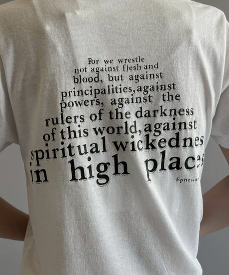 【USED】 Made in USA 90's This is War T-Shirt/ 260711-016