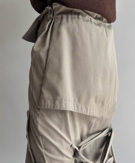【RE;CIRCLE】 RE Trench Long Skirt  /261015-019