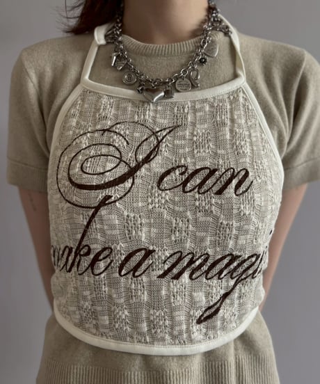 【Chinatsu Aoyama】 RE Apron / 260716-046