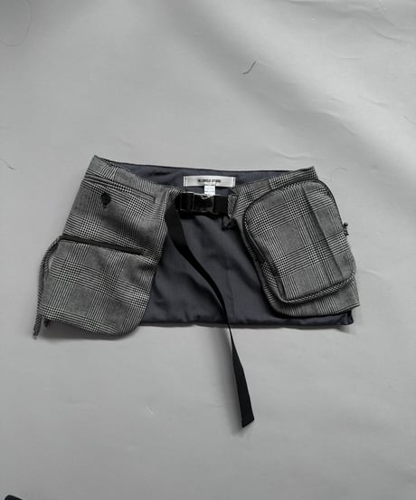 【RE;CIRCLE】 RE Suit Waist Belt Bag / 260917-009
