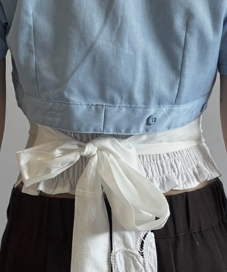 【Chinatsu Aoyama】 RE Makers Shirt Blue / 260813-035
