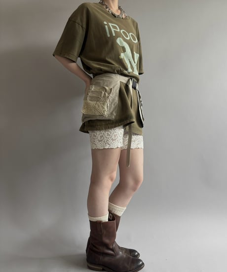【RE;CIRCLE】  RE Fishing Vest Belt Bag / 260810-009