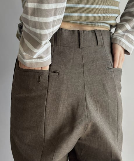 【Chinatsu Aoyama】 Suit Capri Pants  /  2601022-032