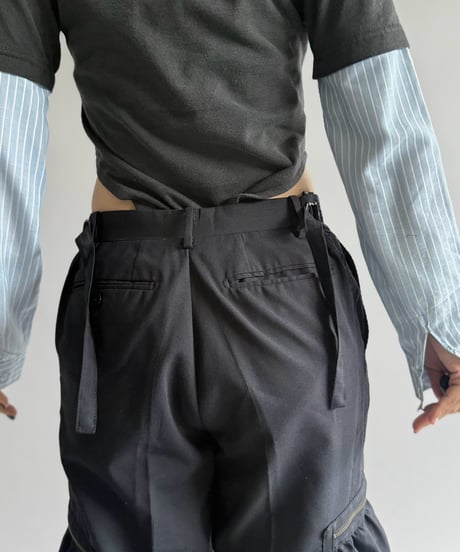 【Chinatsu Aoyama】 Re Suit Cargo Pants / 260921-004