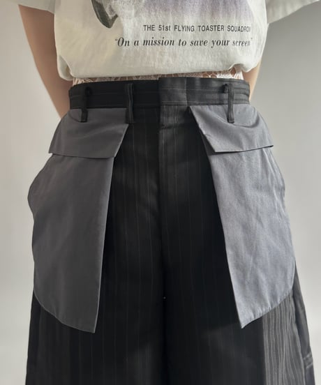【RE;CIRCLE】 Re Slacks Pocket Shorts /  260727-005