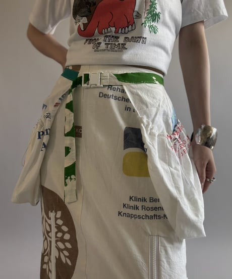 【RE;CIRCLE】  RE Eco Bag Belt Bag Skirt  / 260810-023