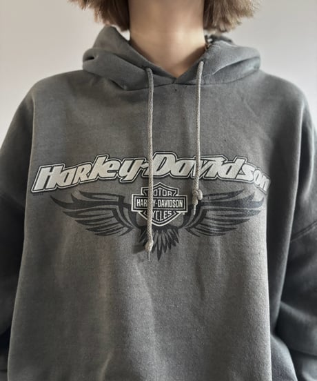 【USED】 HARLEY-DAVIDSON Over Size Hoodie / 261003-023
