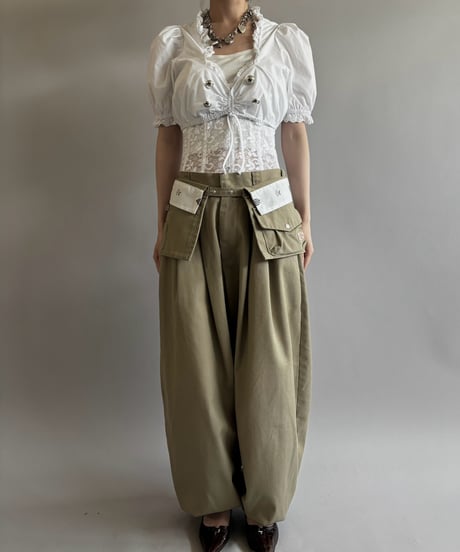 【Chinatsu Aoyama】 RE The Home Makers Blouse / 260820-043