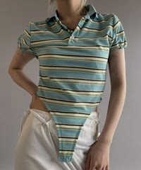 【RE;CIRCLE】RE Leotard Polo Shirt / 260713-010