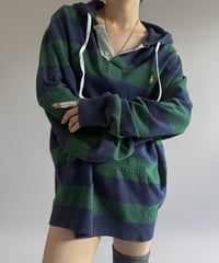 【USED】 Polo by Ralph Lauren Hooded Rugger Shirt / 260905-002