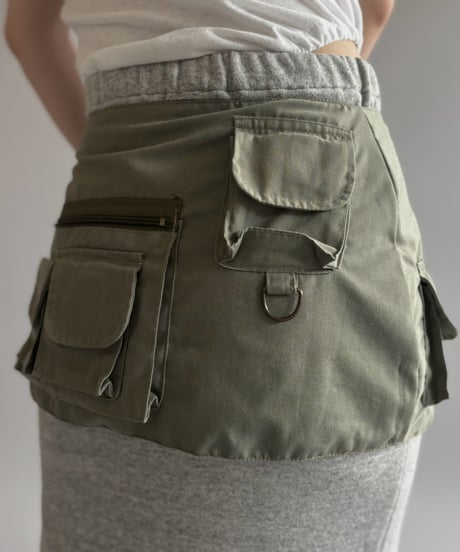 【RE;CIRCLE】  RE Fishing Vest Belt Bag / 260810-002