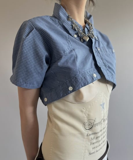 【Chinatsu Aoyama】 RE Makers Shirt Check / 260813-032