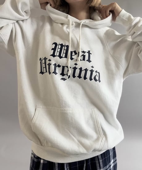 【USED】 Made in USA 80~90's West Dirginia Hoodie / 261031-009