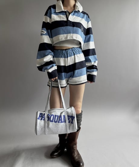 【RE;CIRCLE】 RE Sweat Boston Bag  /261015-031
