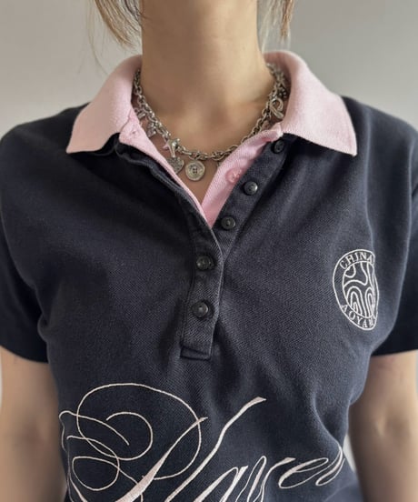 【Chinatsu Aoyama】 RE Player Polo Shirt / 260827-018