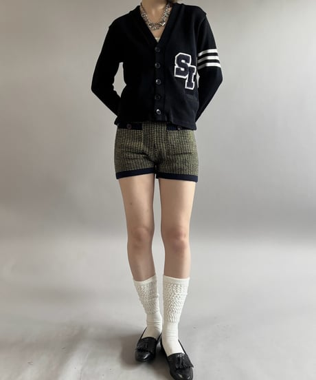 【USED】 Lettered Knit Cardigan / 261031-005