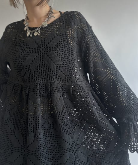 【RE;CIRCLE】 RE Crochet One-Piece / 260803-018