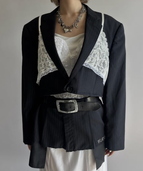 【Chinatsu Aoyama】 Suit Camisole Jacket  /  2601022-011