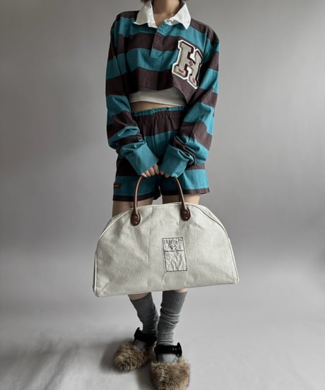 【RE;CIRCLE】 RE Cropped Rugger Shirt Set-Up  /261015-002