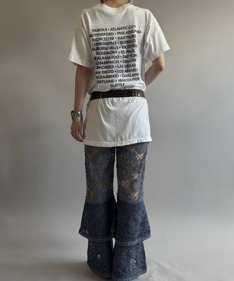 【RE;CIRCLE】  RE  Crochet Tiered Pants/ 260810-039