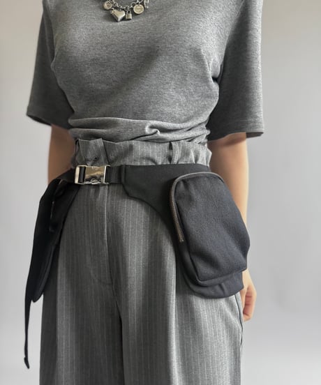 【RE;CIRCLE】 RE Suit Waist Belt Bag / 260917-001