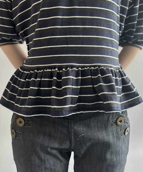 【RE;CIRCLE】 RE Polo PEPLUM / 260806-003