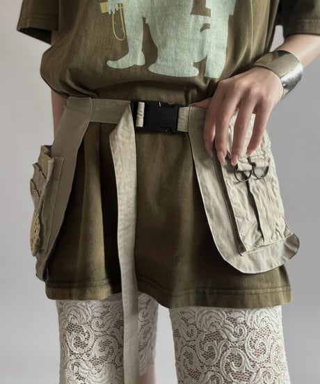 【RE;CIRCLE】  RE Fishing Vest Belt Bag / 260810-009