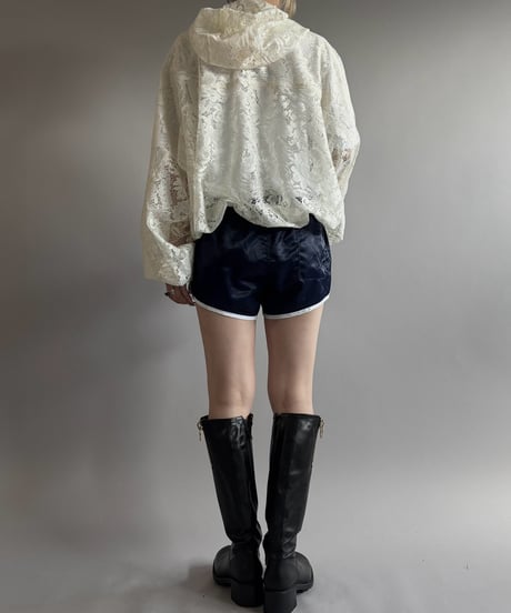 【RE;CIRCLE】RE Lace Hooded Jacket / 260824-007