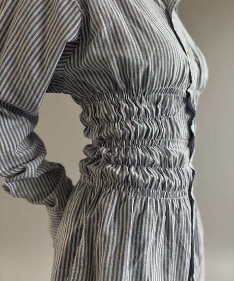 【RE;CIRCLE】 RE Shirring Shirt / 261008-002