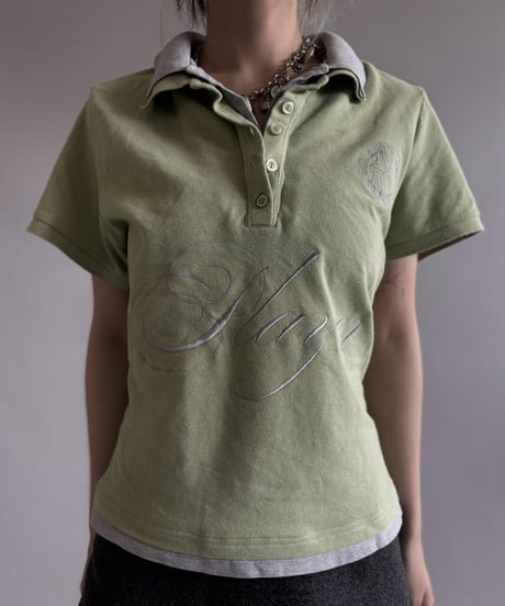 【Chinatsu Aoyama】 RE Player Polo Shirt / 260827-025