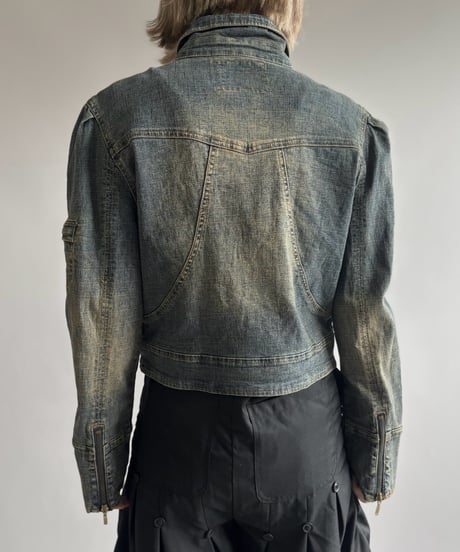 【USED】 Zip-Up Denim Jacket   / 261010-021