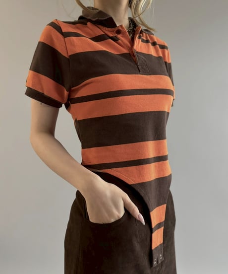 【RE;CIRCLE】RE Leotard Polo Shirt / 260713-014