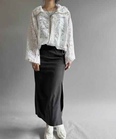 【RE;CIRCLE】RE Lace Hooded Jacket / 260914-010