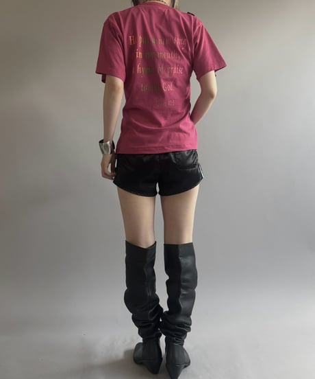 【RE;CIRCLE】 Re Hock Tape T-Shirt / 260803-004