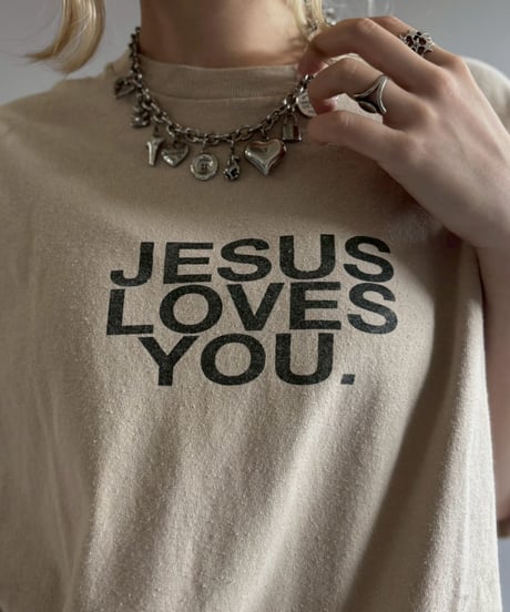 【USED】 JESOS LOVES YOU T-Shirt/ 260711-006