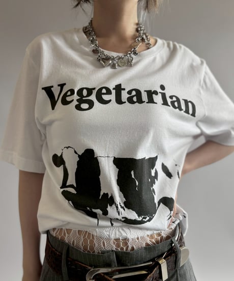 【USED】 Vegetarian T-Shirt / 260725-023