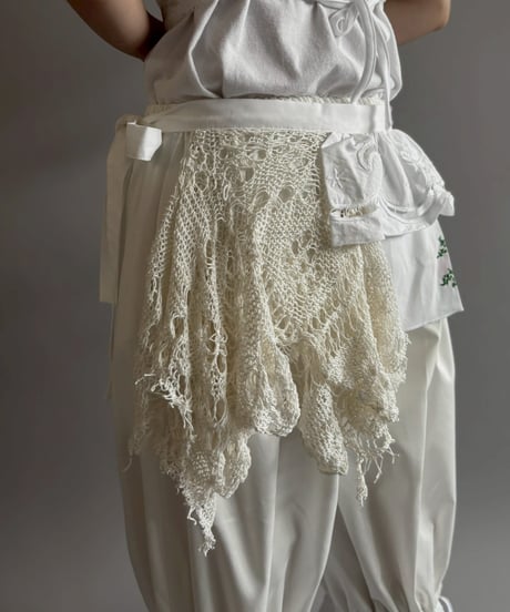 【Chinatsu Aoyama】 RE The Home Makers Wrap Skirt / 260716-035
