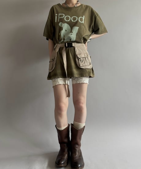 【RE;CIRCLE】  RE Fishing Vest Belt Bag / 260810-008