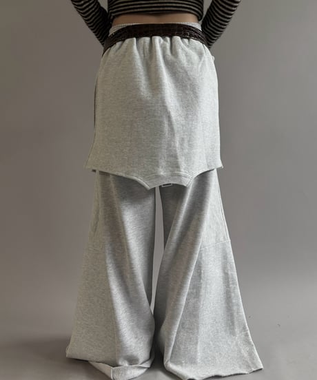 【RE;CIRCLE】 RE Deformed Sweat Pants / 261008-009