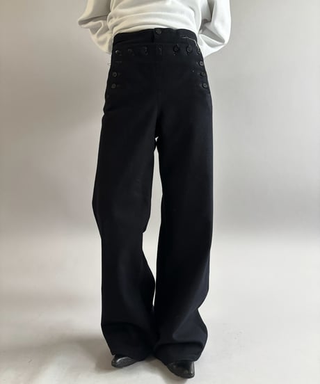 【USED】 Wool Sailor Pants / 261031-026