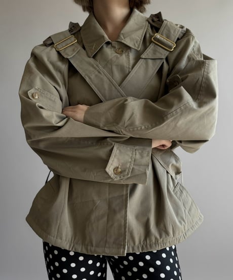 【RE;CIRCLE】 RE Trench Short Coat  / 261019-024