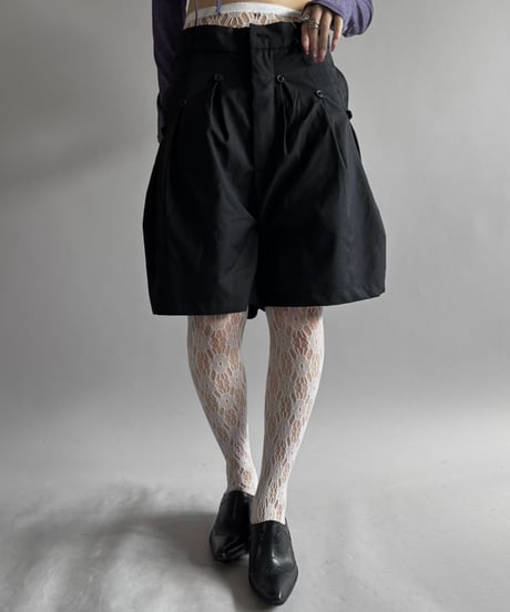 【USED】 Design Tucked Short Pants / 260926-022
