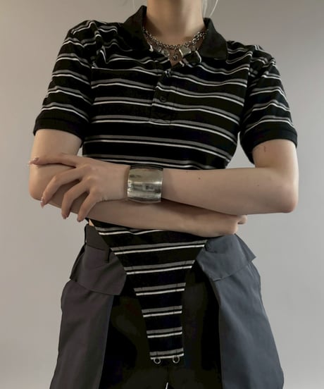 【RE;CIRCLE】RE Leotard Polo Shirt / 260713-017