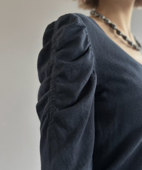 【USED】 ESPRIT Puff Sleeve Cardigan / 261003-029