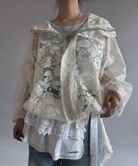 【RE;CIRCLE】RE Lace Hooded Jacket / 260914-002