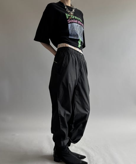 【USED】 Made in USA 90's Power of Social T-Shirt / 260801-025