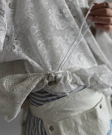 【RE;CIRCLE】RE Lace Hooded Jacket / 260824-012